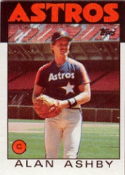 1986 Topps Baseball Cards      331     Alan Ashby